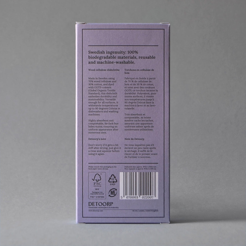 Detoorp | Wood Cellulose Swedish Dishcloths